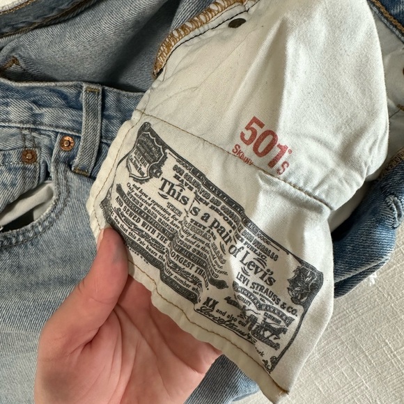 Levi 501 shorts - Picture 4 of 4